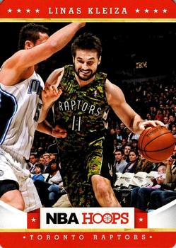 2012-13 Hoops Taco Bell #25 Linas Kleiza Front