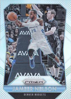 2015-16 Panini Prizm - Silver Prizms #227 Jameer Nelson Front