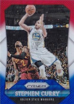 2015-16 Panini Prizm - Red, White & Blue Prizms #170 Stephen Curry Front