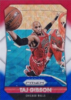 2015-16 Panini Prizm - Red, White & Blue Prizms #193 Taj Gibson Front