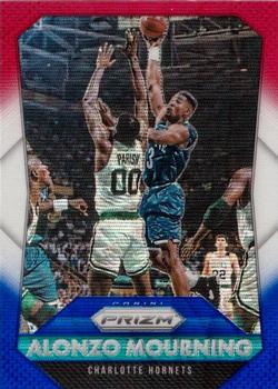 2015-16 Panini Prizm - Red, White & Blue Prizms #243 Alonzo Mourning Front