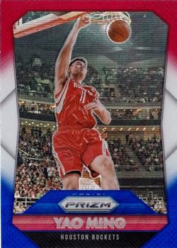 2015-16 Panini Prizm - Red, White & Blue Prizms #262 Yao Ming Front