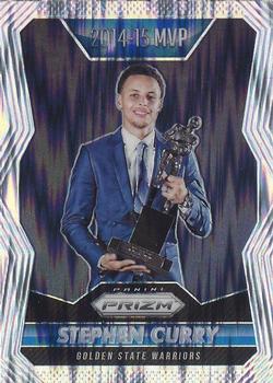 2015-16 Panini Prizm - Flash Prizms #400 Stephen Curry Front