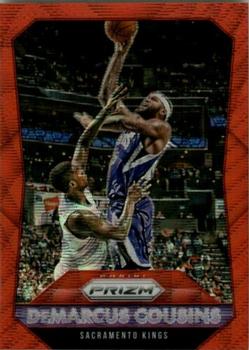 2015-16 Panini Prizm - Ruby Wave Prizms #1 DeMarcus Cousins Front