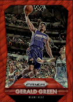 2015-16 Panini Prizm - Ruby Wave Prizms #54 Gerald Green Front