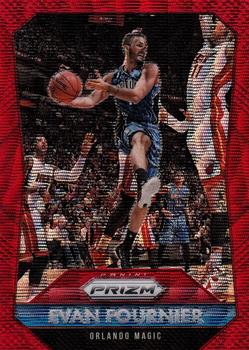 2015-16 Panini Prizm - Ruby Wave Prizms #226 Evan Fournier Front