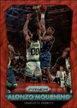 2015-16 Panini Prizm - Ruby Wave Prizms #243 Alonzo Mourning Front