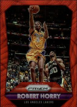 2015-16 Panini Prizm - Ruby Wave Prizms #256 Robert Horry Front