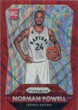2015-16 Panini Prizm - Ruby Wave Prizms #337 Norman Powell Front