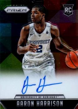 2015-16 Panini Prizm - Rookie Signatures #RS-AAH Aaron Harrison Front
