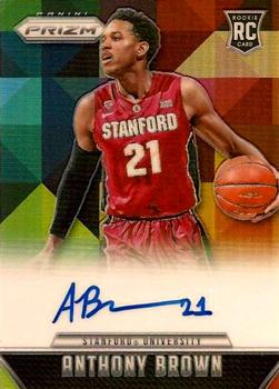 2015-16 Panini Prizm - Rookie Signatures #RS-AB Anthony Brown Front