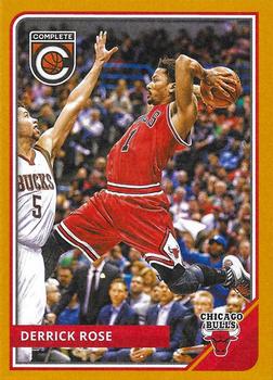 2015-16 Panini Complete - Gold #219 Derrick Rose Front