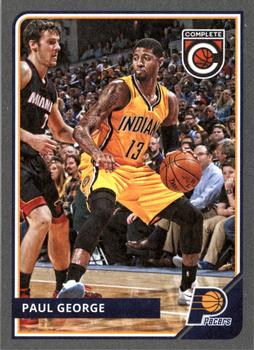 2015-16 Panini Complete - Silver #58 Paul George Front