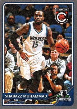 2015-16 Panini Complete - Silver #63 Shabazz Muhammad Front