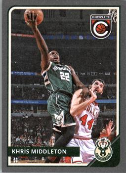2015-16 Panini Complete - Silver #110 Khris Middleton Front