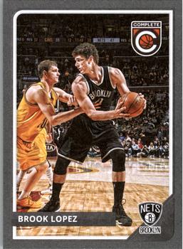 2015-16 Panini Complete - Silver #122 Brook Lopez Front