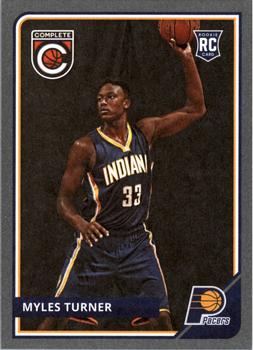 2015-16 Panini Complete - Silver #314 Myles Turner Front