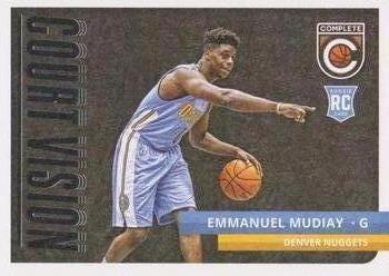 2015-16 Panini Complete - Court Vision #2 Emmanuel Mudiay Front