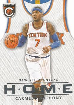 2015-16 Panini Complete - Home #1 Carmelo Anthony Front