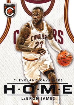 2015-16 Panini Complete - Home #35 LeBron James Front