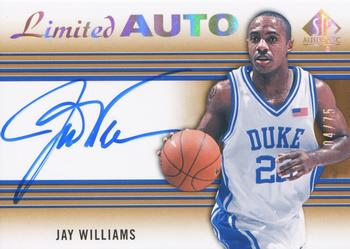 2014-15 SP Authentic - Limited #40 Jay Williams Front