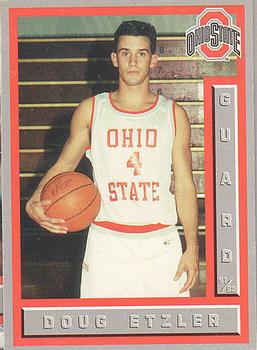 1991-92 Ohio State Buckeyes #NNO Doug Etzler Front