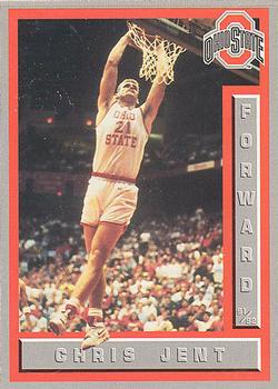 1991-92 Ohio State Buckeyes #NNO Chris Jent Front