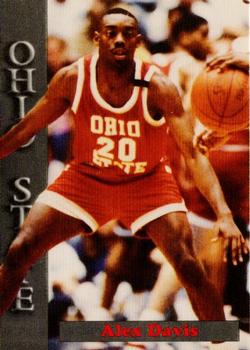 1992-93 Ohio State Buckeyes #4 Alex Davis Front