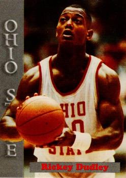 1992-93 Ohio State Buckeyes #5 Rickey Dudley Front