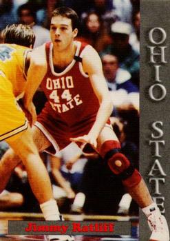 1992-93 Ohio State Buckeyes #10 Jimmy Ratliff Front