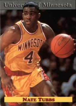 1992-93 Minnesota Golden Gophers #13 Nate Tubbs Front