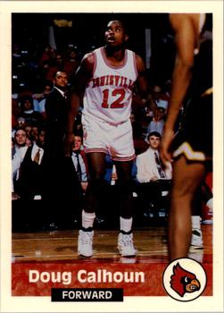 1993-94 Louisville Cardinals #1 Doug Calhoun Front