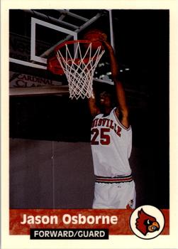 1993-94 Louisville Cardinals #7 Jason Osborne Front