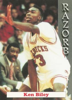 1992-93 Arkansas Razorbacks #3 Ken Biley Front
