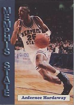 1992-93 Memphis State Tigers #4 Anfernee Hardaway Front