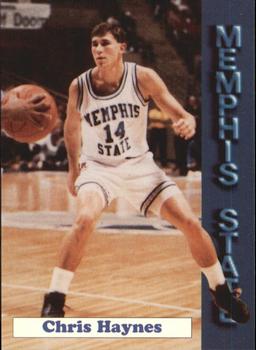 1992-93 Memphis State Tigers #5 Chris Haynes Front