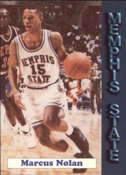 1992-93 Memphis State Tigers #7 Marcus Nolan Front