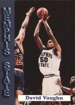1992-93 Memphis State Tigers #9 David Vaughn Front