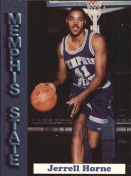 1992-93 Memphis State Tigers #11 Jerrell Horne Front