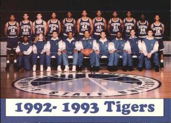 1992-93 Memphis State Tigers #13 Team Photo Front
