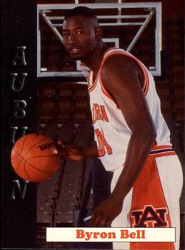 1992-93 Auburn Tigers #10 Byron Bell Front
