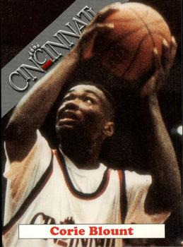 1992-93 Cincinnati Bearcats #1 Corie Blount Front