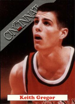 1992-93 Cincinnati Bearcats #7 Keith Gregor Front