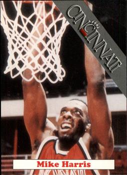 1992-93 Cincinnati Bearcats #8 Mike Harris Front