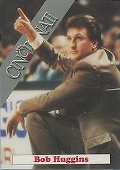 1992-93 Cincinnati Bearcats #9 Bob Huggins Front