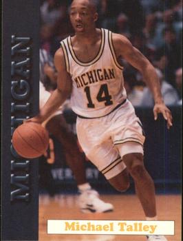1992-93 Michigan Wolverines #6 Michael Talley Front