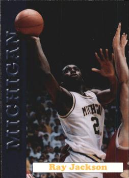 1992-93 Michigan Wolverines #9 Ray Jackson Front