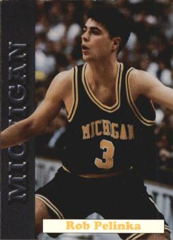 1992-93 Michigan Wolverines #11 Rob Pelinka Front