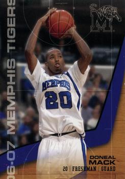 2006-07 Memphis Tigers #NNO Doneal Mack Front