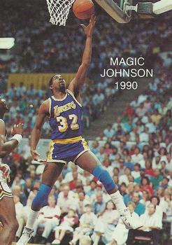 1989-90 Wasatch Basketball All-Stars #5 Magic Johnson Front